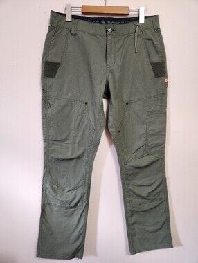 Dovetail Workwear Britt X Ultralight Ripstop Utility Cargo Pants Green 12x30
